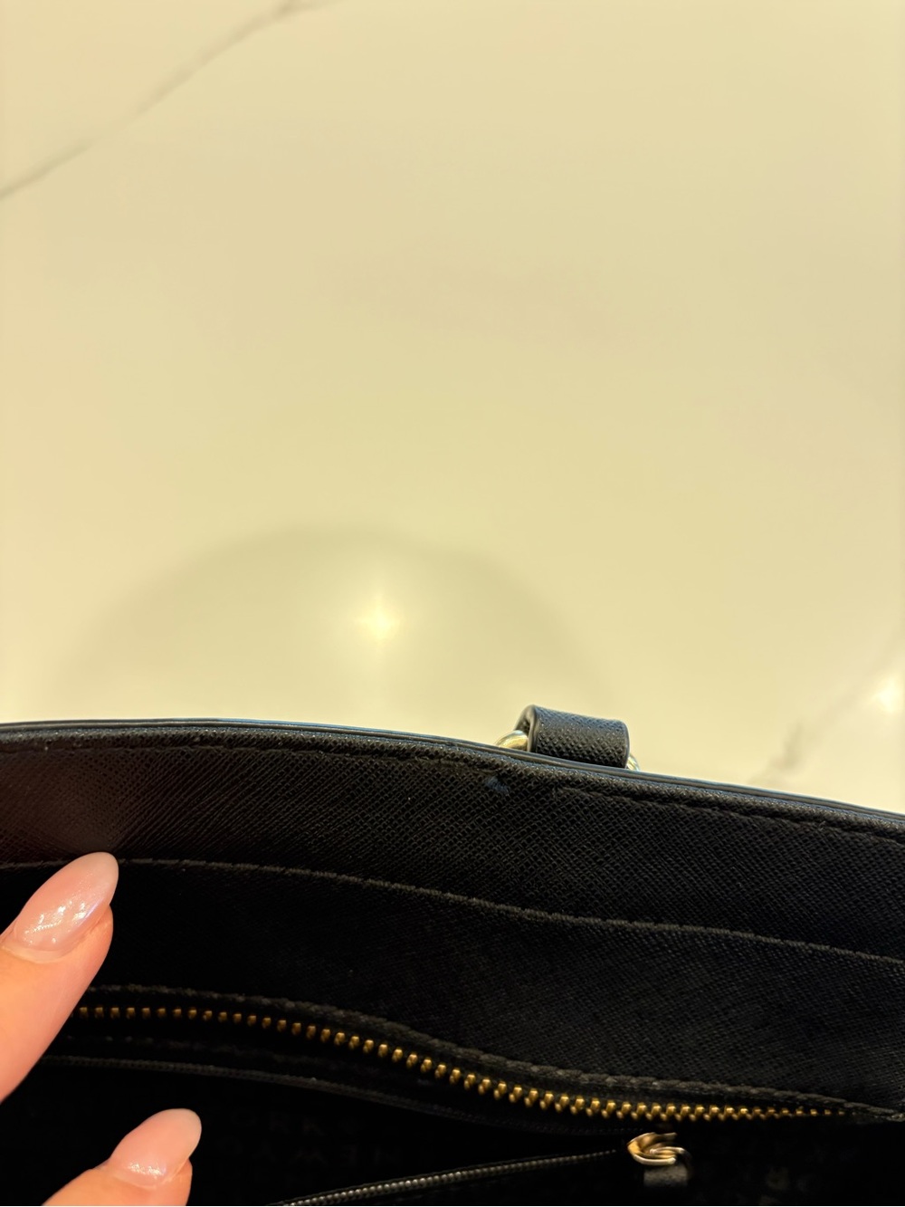 Kate Spade Black Leather Tote Bag - Picture 9 of 9